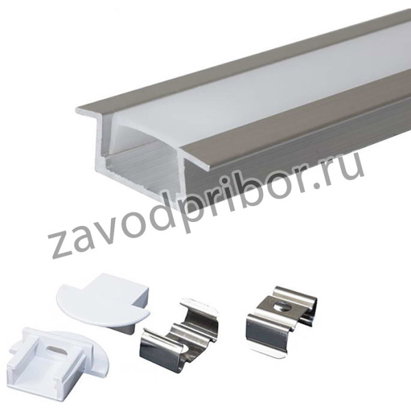 врезной алюминиевый 618-2, 2м