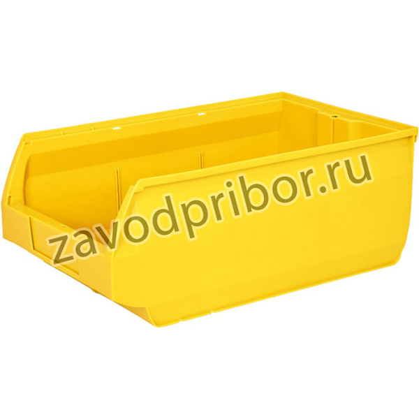 Ящик Palermo 500х310х200 PP, желтый 20348