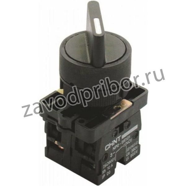 Переключатель NP2-ED33 3 полож. с фиксацией 2НО IP40 574822