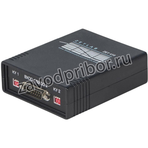 ZET 410, Усилитель сигналов без гальваничсекой развязки для подключения датчиков к модулям АЦП-ЦАП