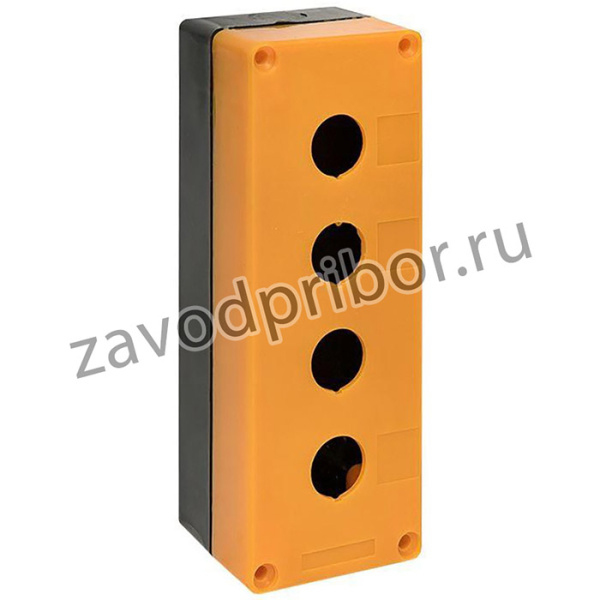 Корпус КП104 4 кнопки пластик. желт. EKF cpb-104-o