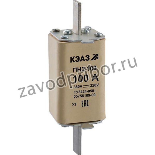 Вставка плавкая ПН2 100 63А У3 КЭАЗ 110871