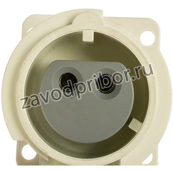 Фланцевая розетка прямая 2P 32A 24/42V DC, IP67 F02S854