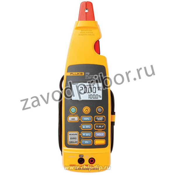 Fluke 772, Мультиметр-калибратор с клещами для измерения малых токов (Госреестр РФ)