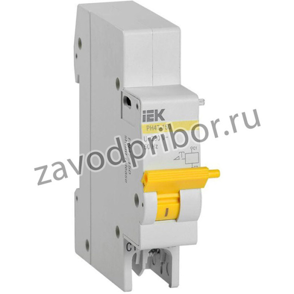 Расцепитель независимый РН47-150 на DIN-рейку для ВА47-150 IEK MVA50D-RN