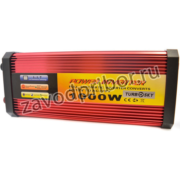 Инвертор Turbosky PI-1000. IN-1000W. Преобразователь напряжения