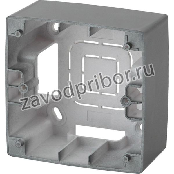 12-6101-12 ЭРА Коробка наклад. монтажа 1 пост, Эра12, графит Б0043166