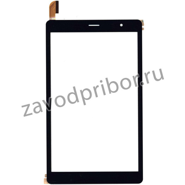 Сенсорное стекло (тачскрин) для Digma Optima 8 Z801 черное