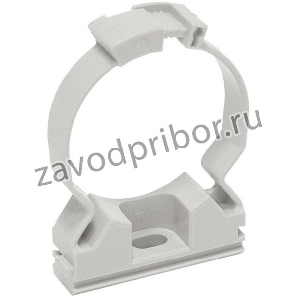 Держатель хомутный для труб CFC16 d16 IEK CTA10MP-CFC16-K41-100