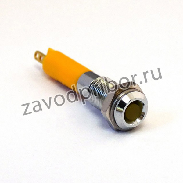 19000252, Panel Mount Indicator, 6mm Mounting Hole Size, Solder Tab Termination, IP40