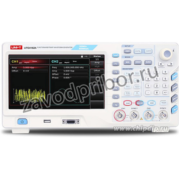 UTG4122A, Генератор сигналов, 2 канала x 160МГц