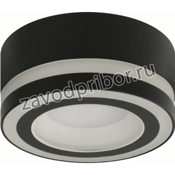 Встраиваемый светильник под лампу GX53 ЭРА DK113 BK черный Б0059788