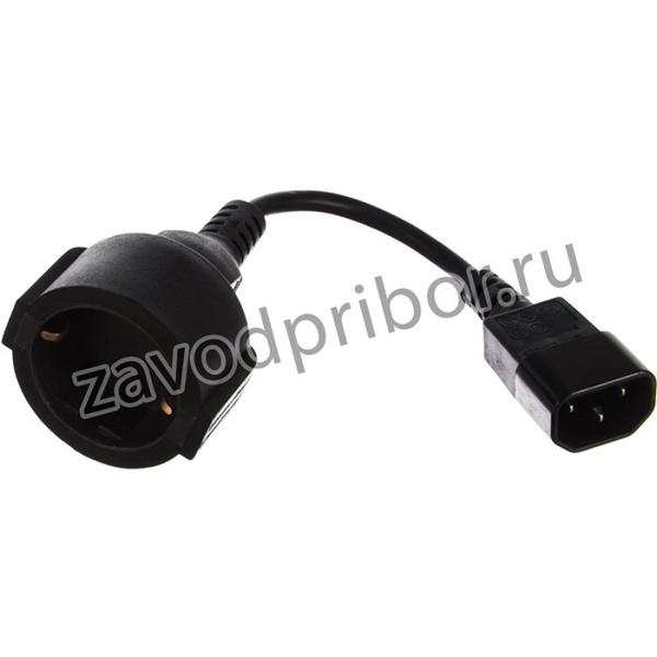 Кабель питания PC-SFC14M-01 15 см C14 - евророзетка