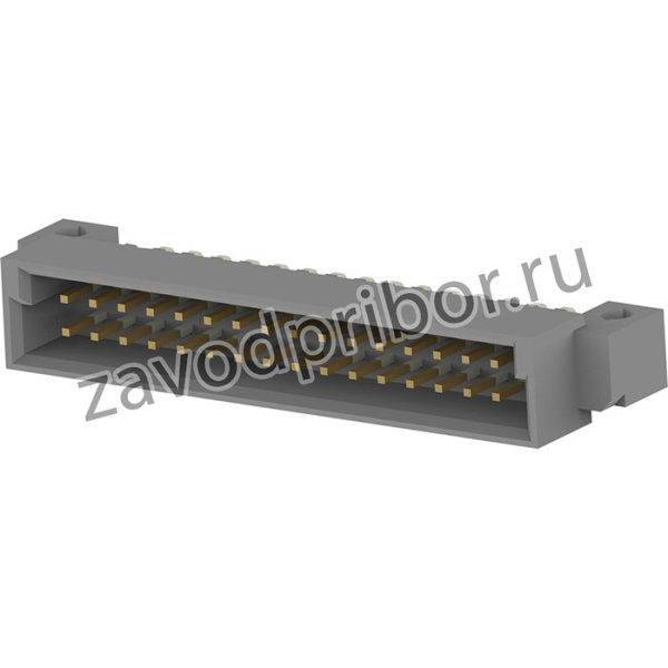 5536053-5, Разъем DIN 41612, Eurocard Type 1/2B, 32 контакт(-ов), Штыревой Разъем, 2.54 мм, 2 ряда, a + b