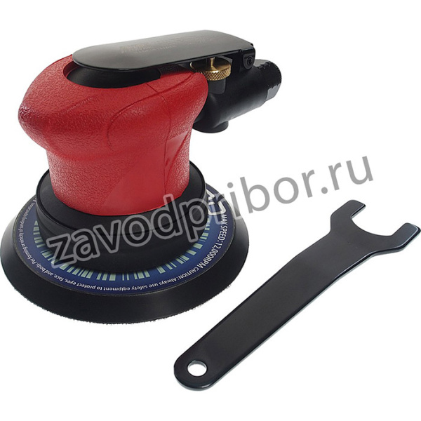 Машинка полировальная пневматическая орбитальная 12000 об/мин, 90PSI, диск 5 (без отверстия) орбита 5мм (аналог JTC-5053) JTC