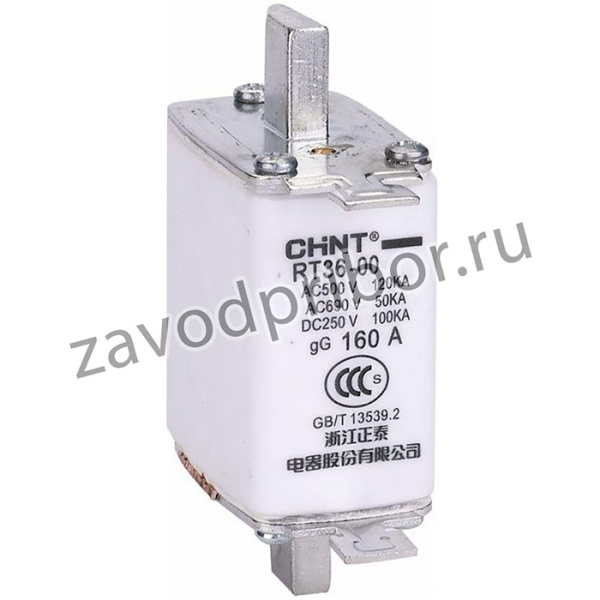 Вставка плавкая предохранителя RT36-2-400 габарит 2 200А CHINT 521211