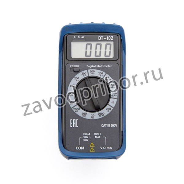 DT-102 Мультиметр цифровой