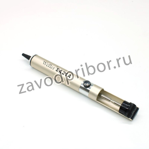 DESOLDERING PUMP SA21A, (SA21A1), Оловоотсос механический вакуумный в антистатическом исполнении, длина 200мм