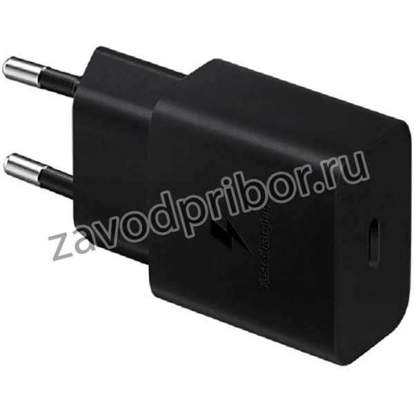 Зарядное устройство сетевое SAMSUNG EP-T1510XBEGRU (USB-C, 15Вт, чер)