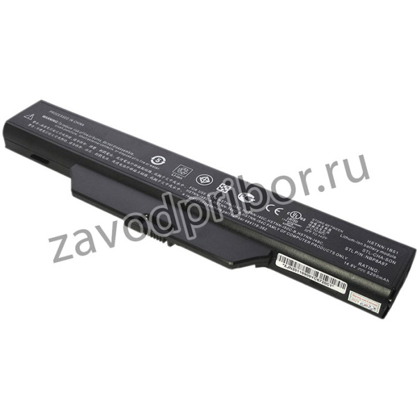 Аккумуляторная батарея для ноутбука HP Compaq 6720s, 6735s (HSTNN-IB51) 14.4V 5200mAh OEM черная