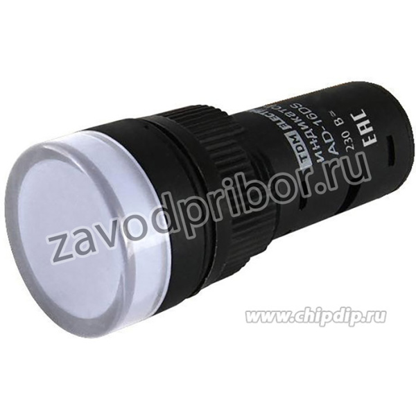 SQ0702-0070, Лампа AD-16DS(LED) матрица d16мм белый 230В АС