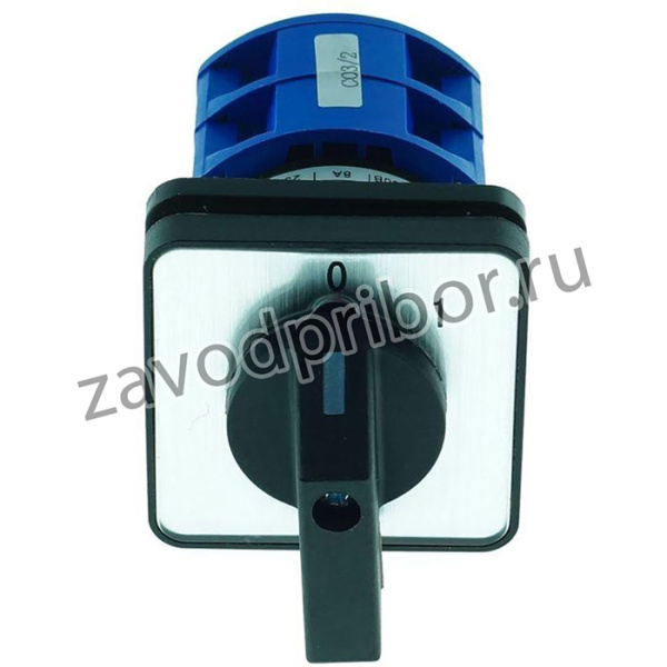Переключатель кулачковый LW32-63/C03/2 63А 3Р "0-1" CHINT 425065