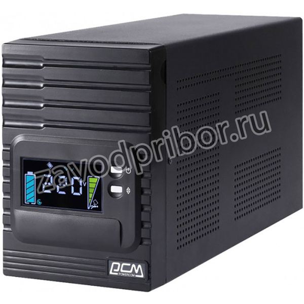 SPT-1500-II LCD, Powercom Smart King Pro+ SPT-1500 LCD, Источник бесперебойного питания Powercom Smart King Pro+ SPT-1500 LCD 1200Вт 1500ВА