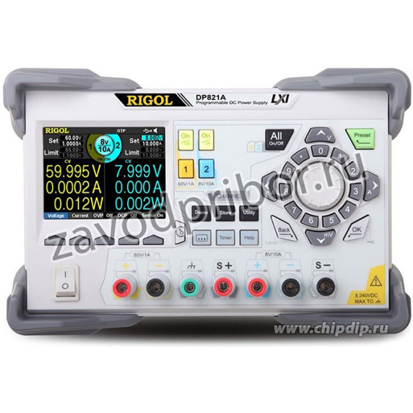 DP821A источник питания 2 канала