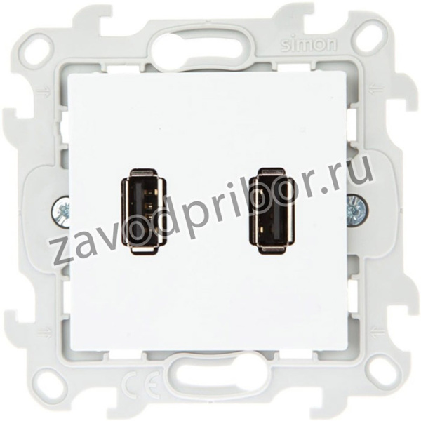 Коннектор 2хUSB, бел 2411090-030