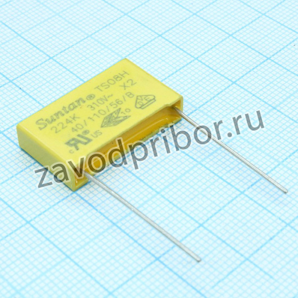 TS08H0A9224KAB0G0R, (фильтр X2 0.22uF 10% 310Vac P:22.5mm)