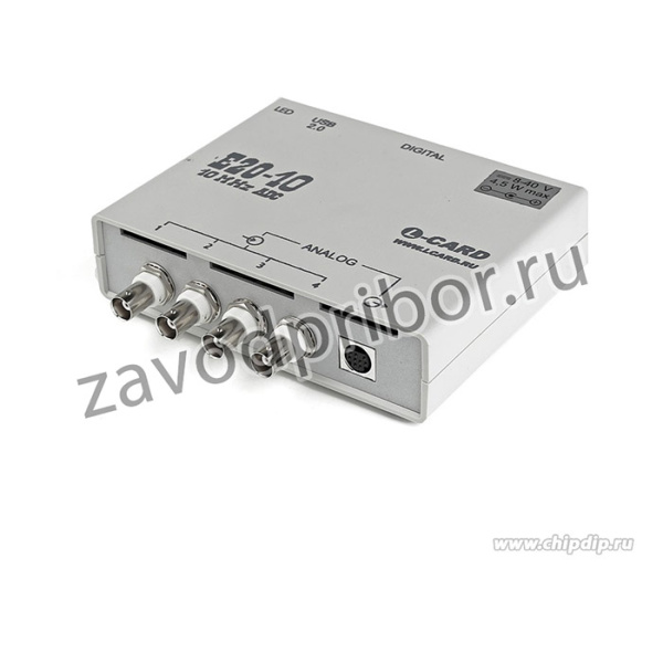 Е20-10, Внешний модуль АЦП