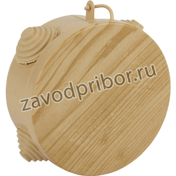 ЭРА Коробка распаячн. открытой установки КОР (сосна) 65х40мм с гермовводами 4 вх. IP54 Б0043231