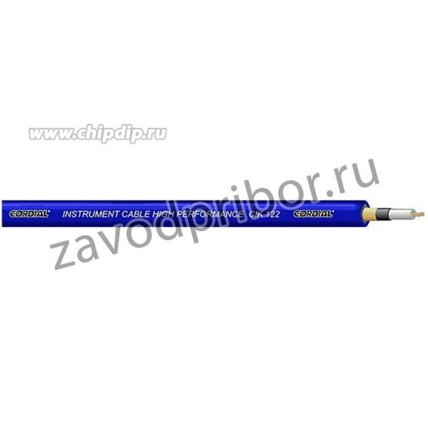 Cordial CIK 122 BLUE инструментальный кабель 6,1 мм, синий
