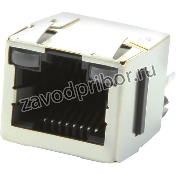 RJHSE-3P8A, Модульный разъем, RJ45 Jack, 1 x 1 (Порт), 8P8C, Cat5, Монтаж в Сквозное Отверстие