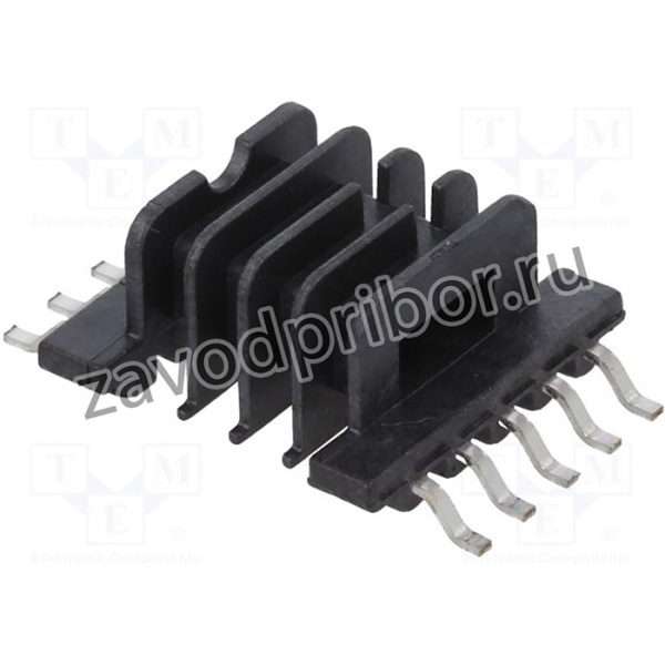 EFD15-K-10P-4S-SMD, Каркас: с выводами, Мат-л: пластик, Кол-во выв: 10, Монтаж: ТНТ