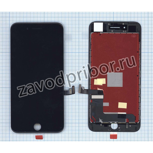 Дисплей (экран) в сборе с тачскрином для Apple iPhone 7 Plus черный