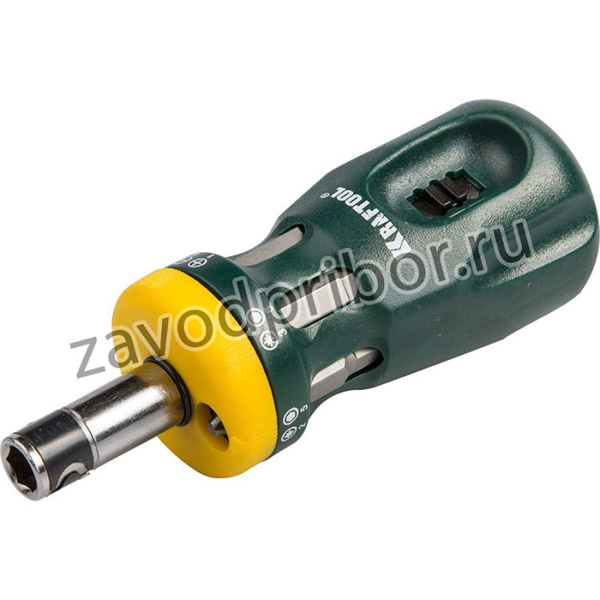 26161-H13, KRAFTOOL Kompakt-12 с насадками 12-в-1, Реверсивная отвертка (26161-H13)