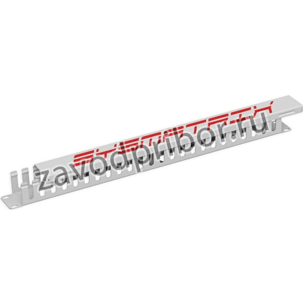 Кабельный органайзер 1U с крышкой серый RAL7035 SA 0020.011