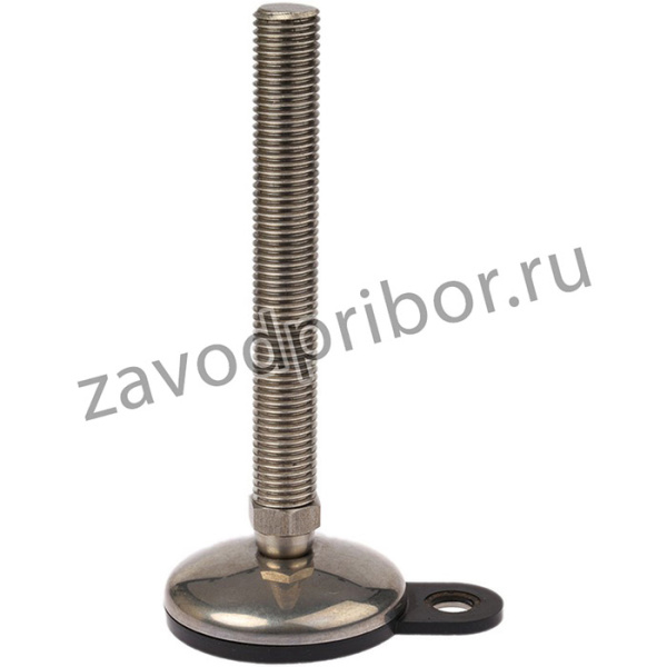A205/005, M20 Stainless Steel Adjustable Foot, 750kg Static Load Capacity 3.5° Tilt Angle