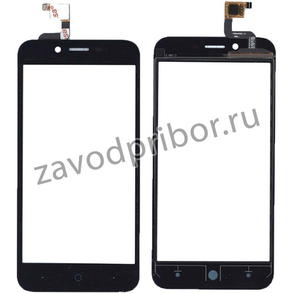Сенсорное стекло (тачскрин) для ZTE Blade L4 черное