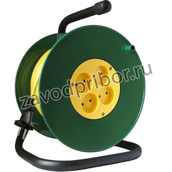 Удлинитель на катушке 4х30м без заземл. 16А IP20 3.5кВт Союз 481S-3303