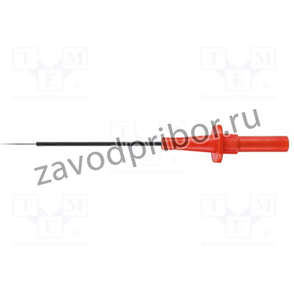 SPS8034NI-RT, Измерительный щуп, 5А, красный, Размер гнезда: 4мм, 1кВDC, 20мОм