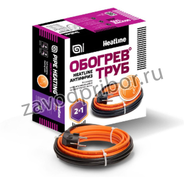 Система защиты труб от замерзания, нагрев.секция АНТИФРИЗ-4 68Вт 4м HL-AF-4,0
