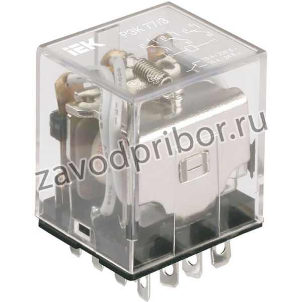 RRP20-4-03-220A, Реле РЭК78/4(MY4) 3А 220В AC IEK