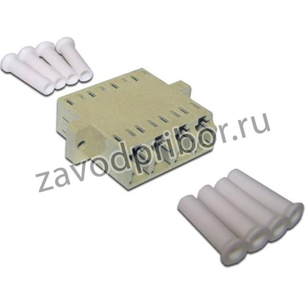 Оптический адаптер LC, MM, 4 порта, корпус SC 4LC/S-AM-MM