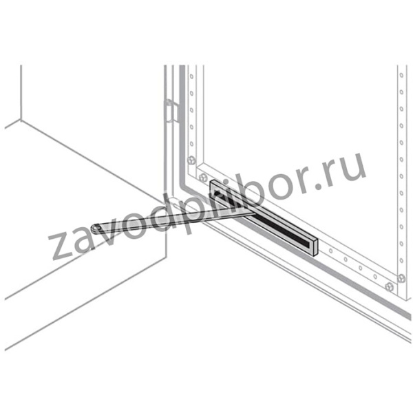 EV0005, Metal Door Stopper, 250mm Long