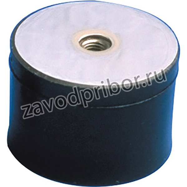 520506, M6 Anti Vibration Mount, Female Buffer Foot with 30daN Compression Load