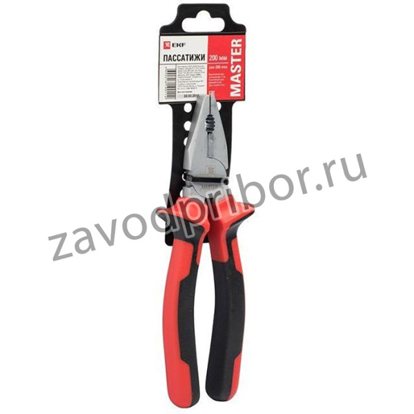 Пассатижи 200мм Master Basic EKF pas-200-mas