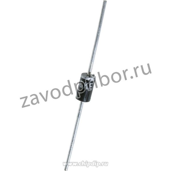 1.5KE15A, Защитный диод, 1500Вт, 15В, [DO-201]