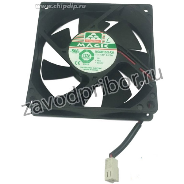 Вентилятор MGA 8012HS 12v 0.24a 80х25